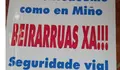 SEGURIDADE VIAL. BEIRARRÚAS EN CENTROÑA XA!