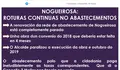 NOGUEIROSA: ROTURAS CONTINUAS NO ABASTECEMENTO 