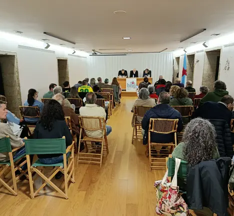 Acto do BNG na Casa da Cultura de Pontedeume